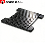 Сталева залізнична залізниця спальна гума